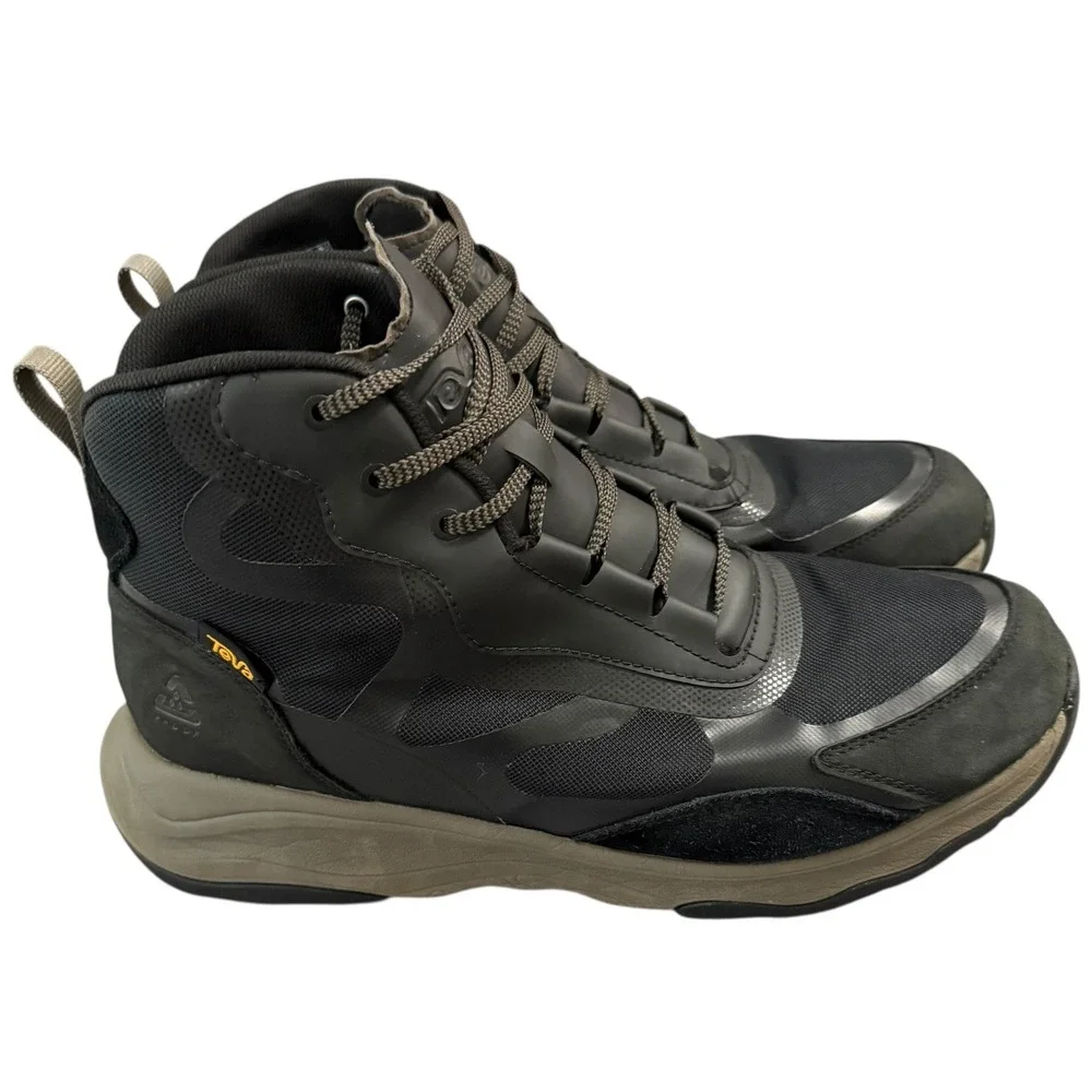 Teva Geotrecca Rapid Proof Mens Waterproof Hiking Boots‎ Black Size 12 Outdoor